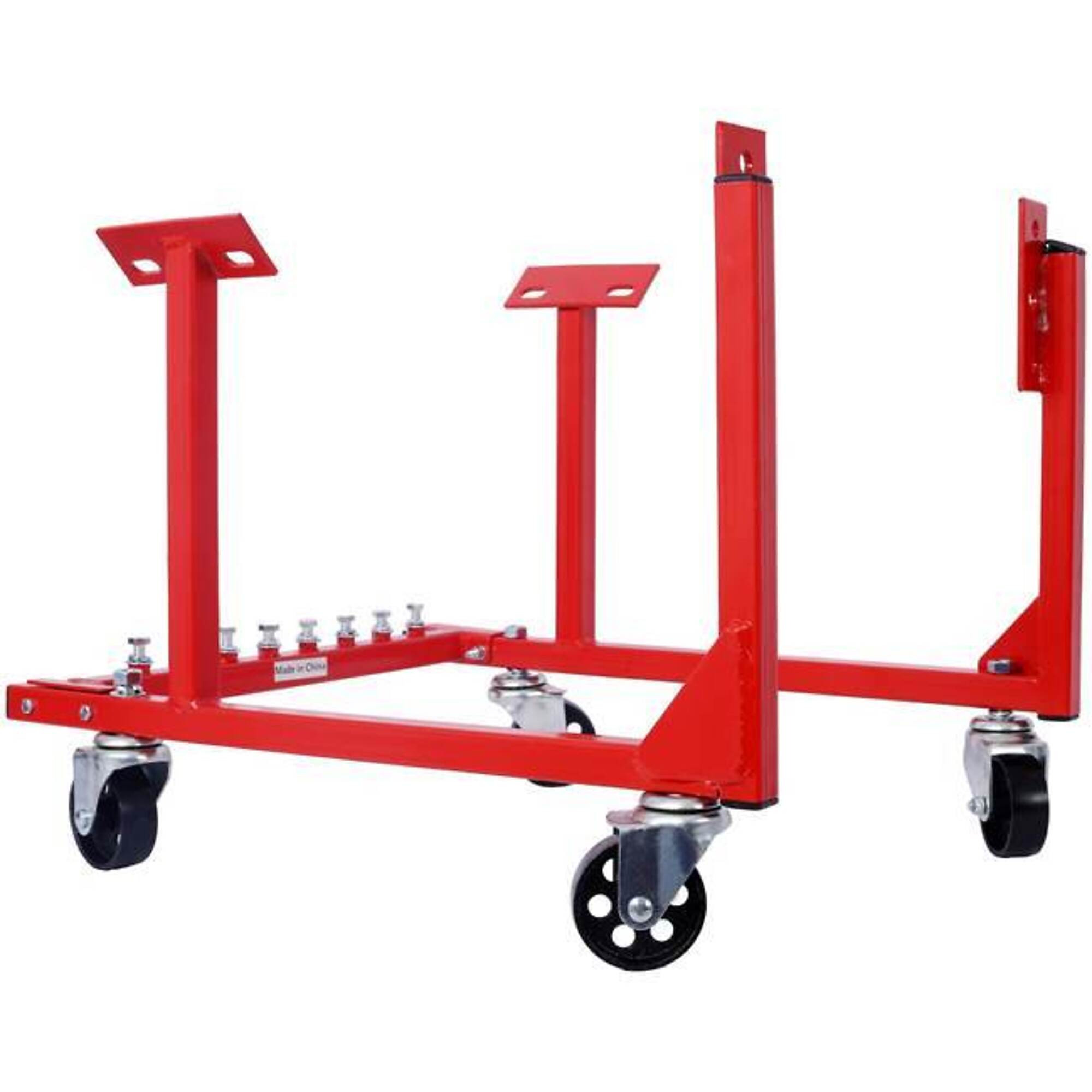Engine Cradle with Wheels, 1000 lbs. Capacity, red, BAC-W465P146335